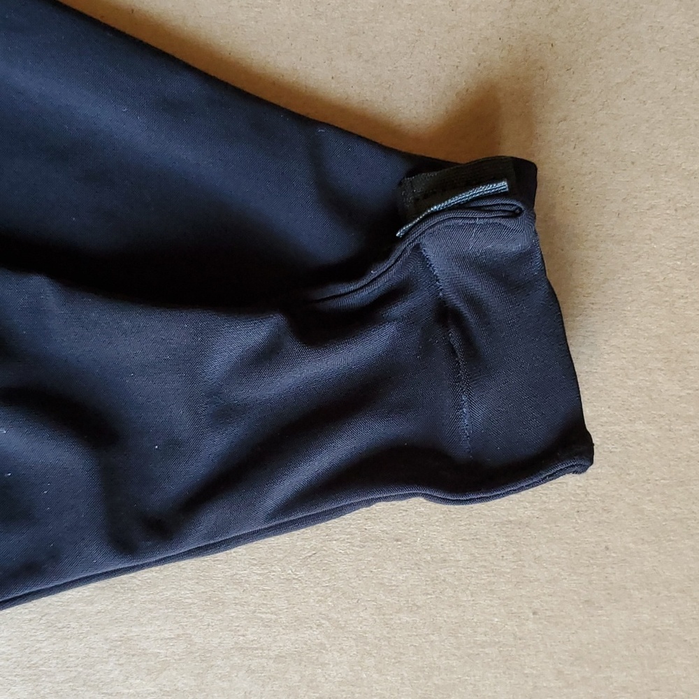 Nasty Gal black body suit square neckline 95 poly, 5 estaline US 12 EUC - Picture 4 of 10